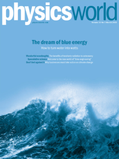 Physics World March 2020 cover
